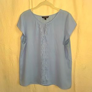 Express Baby Blue Blouse